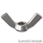 Wing nuts DIN 315, M5, galvanized