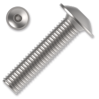 Hexagon socket button head screw ISO 7380-2 cl.10.9 with fla