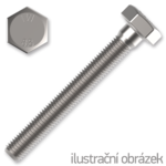 Hexagon head bolt DIN933 M5x70 mm, cl. 8.8, galvanized