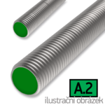 Threaded rod DIN975 M20x1000, stainless A2