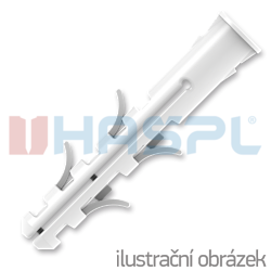 Hmoždinka UPA-L standard s lemem 14x75mm nylon - 1