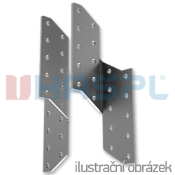 Connector purlin - rafter 170° - 1