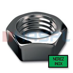 Hexagon nut DIN 934 M18, stainless steel A2