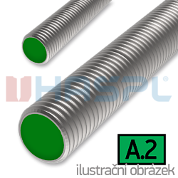 Threaded rod DIN975 M10x1000, stainless A2