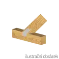 Angle bracket 135° 80x63x108x2,0 left - 2/3
