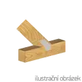Angle bracket 135° 80x63x108x2,0 right - 2/3