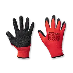 LATEX GRIP Work gloves size 8
