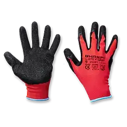 LATEX GRIP Work gloves size 9