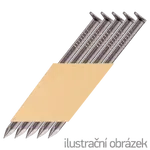 Paper strip nails 34° D-head 2,8 x 70, smooth, bright
