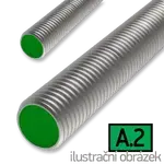 Threaded rod M18x1000, stainless steel A2, DIN 975