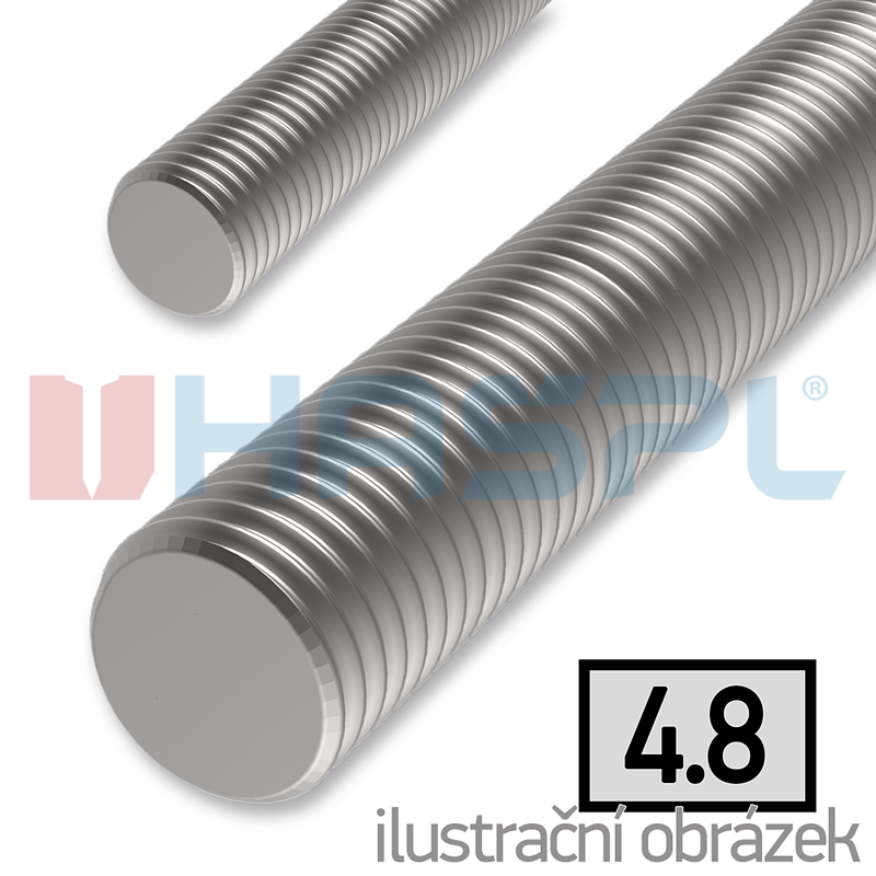 Stainless Steel 6 MM X 1  Threaded Rod A2    12" Long   1 Pc 